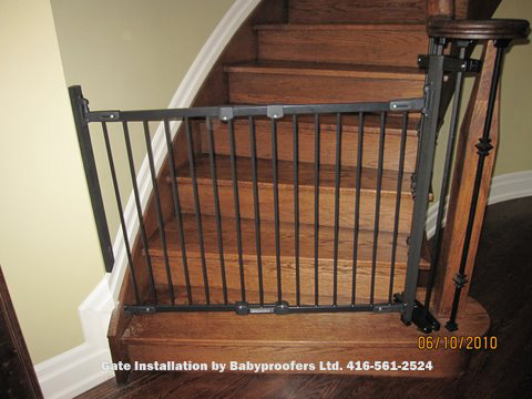 baby gate for metal railing